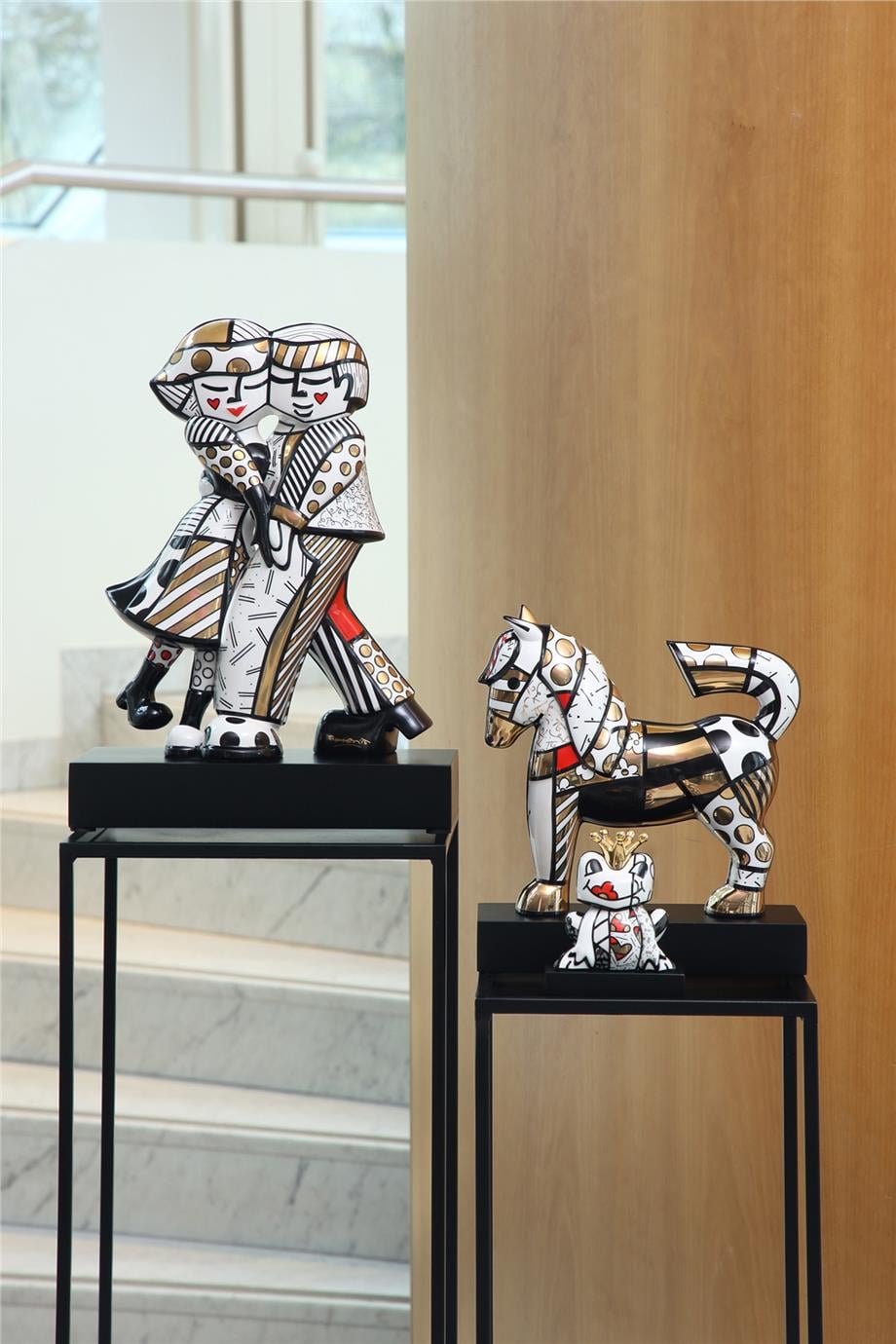 Golden Prince Figur - Romero Britto 