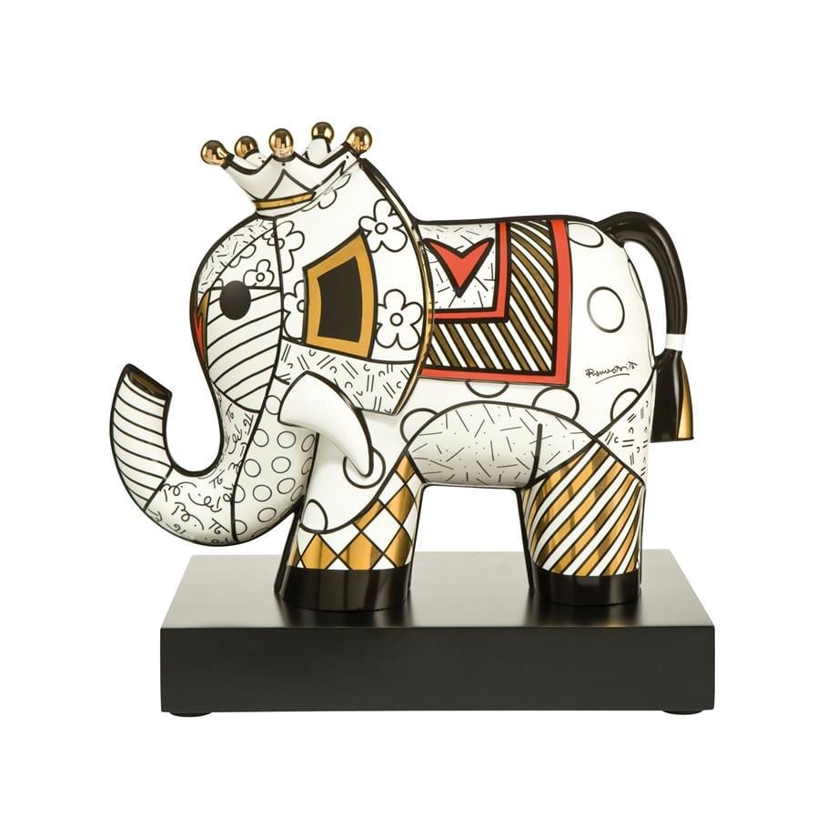 Golden Great India Limited Edition Figur - Romero Britto 