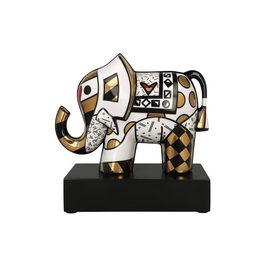 Golden Great India Figur - Romero Britto 