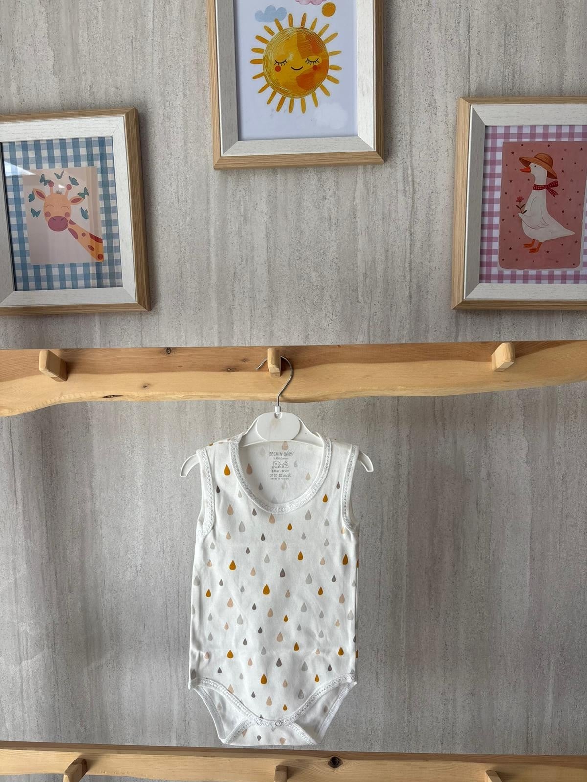 Damla Desen Çıtçıtlı Askılı Badi Yaş
