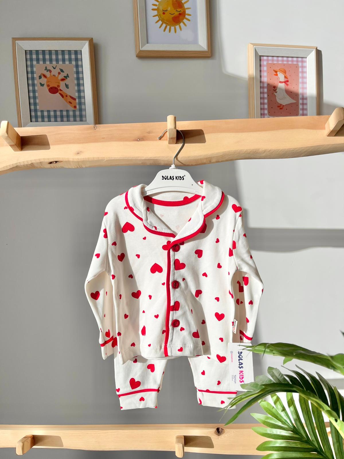 Kalpli Pijama Takımı Aylık