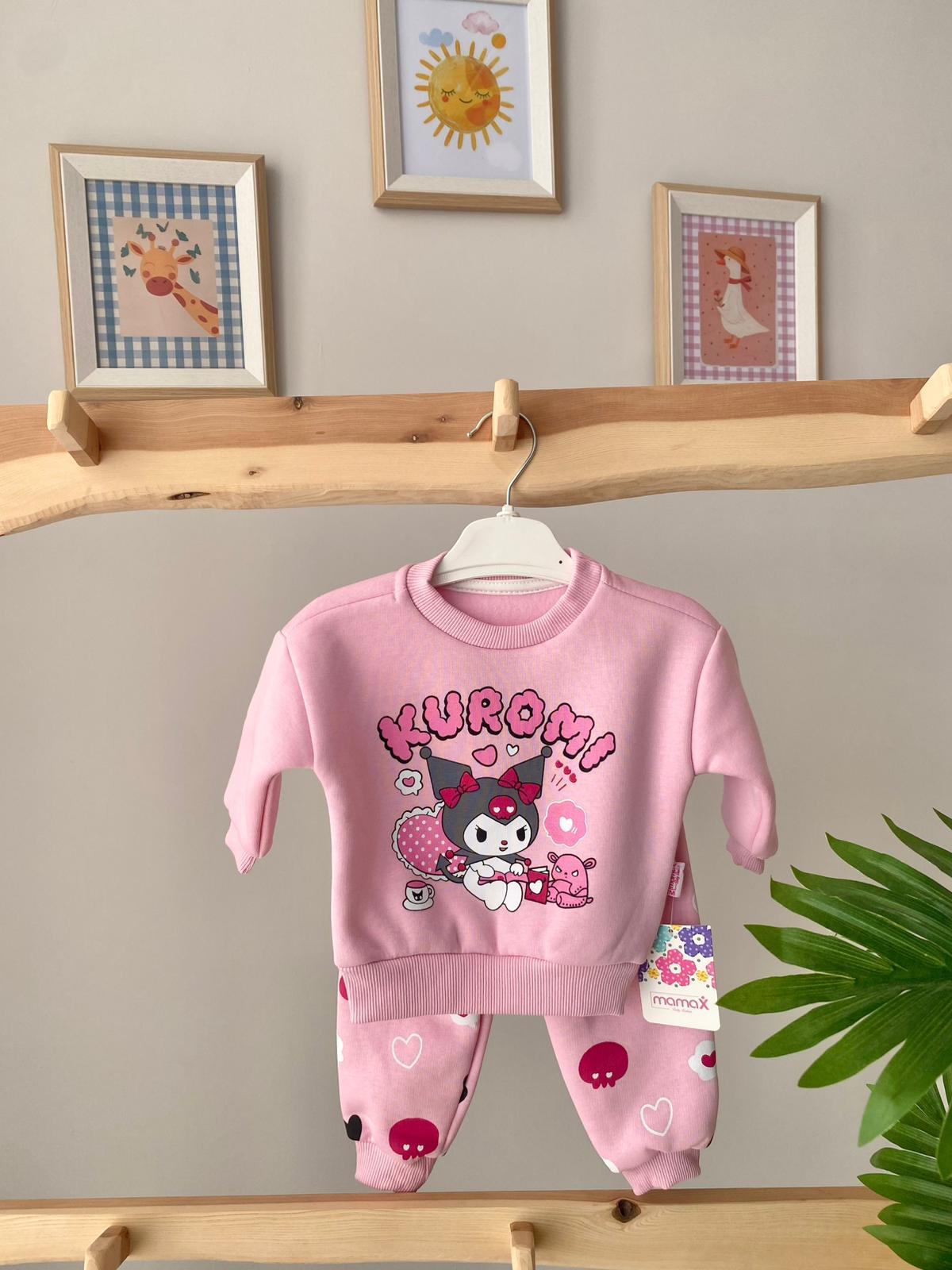 Kuromi Şardonlu Takım Pembe