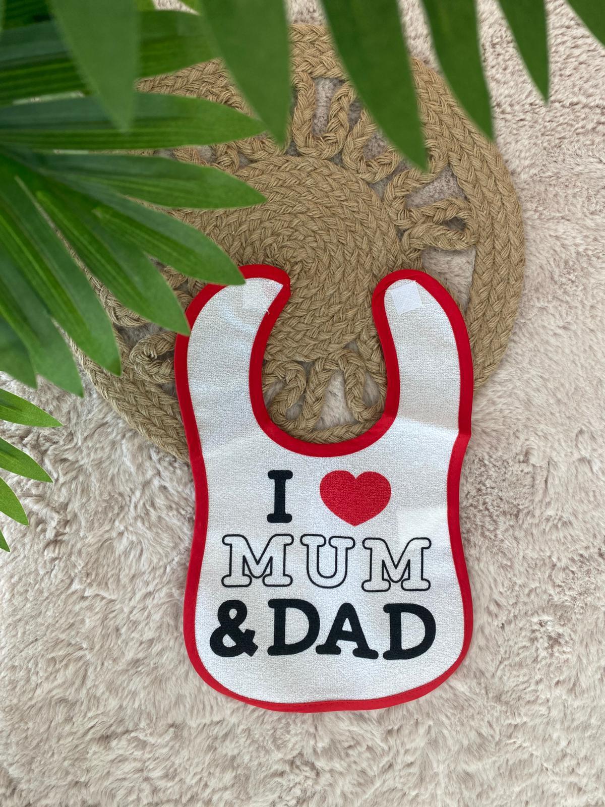 Mum Dad Kırmızı Önlük