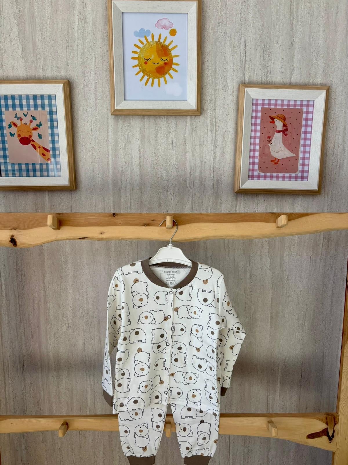Sevimli Koala Pijama Takımı
