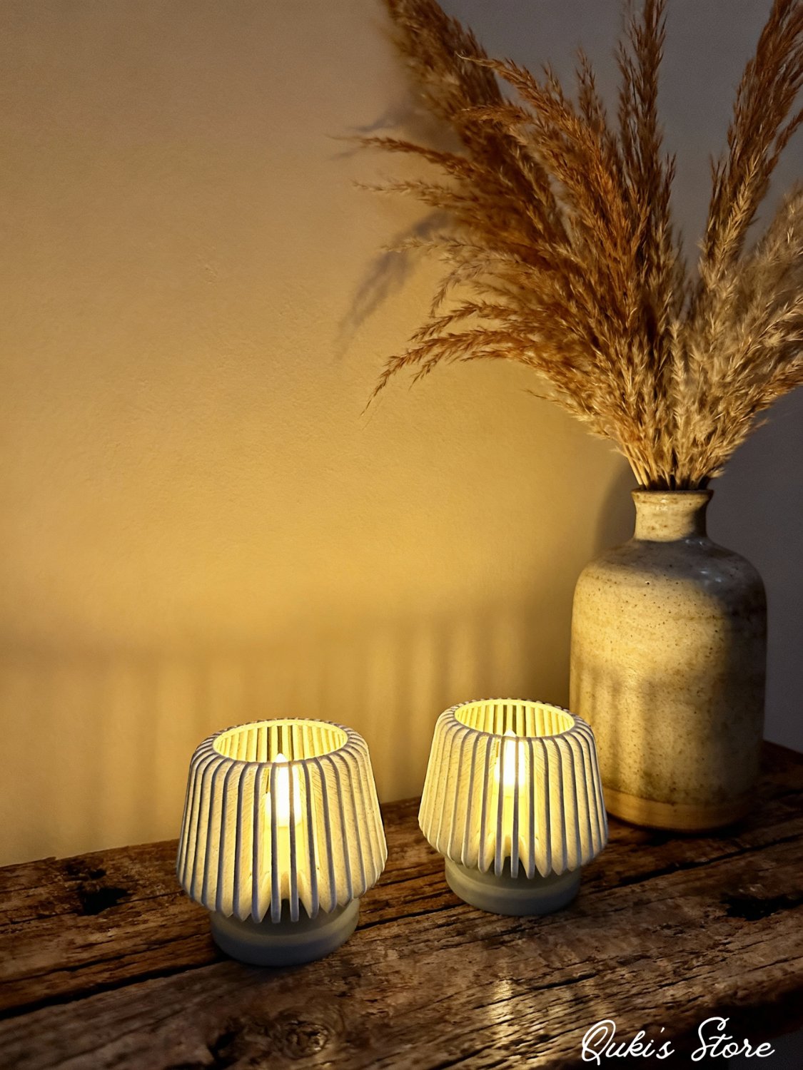 Dekoratif Led Mumluk, Tealight, Masaüstü Aydınlatma, 2 Adet, Tealight Dahil,