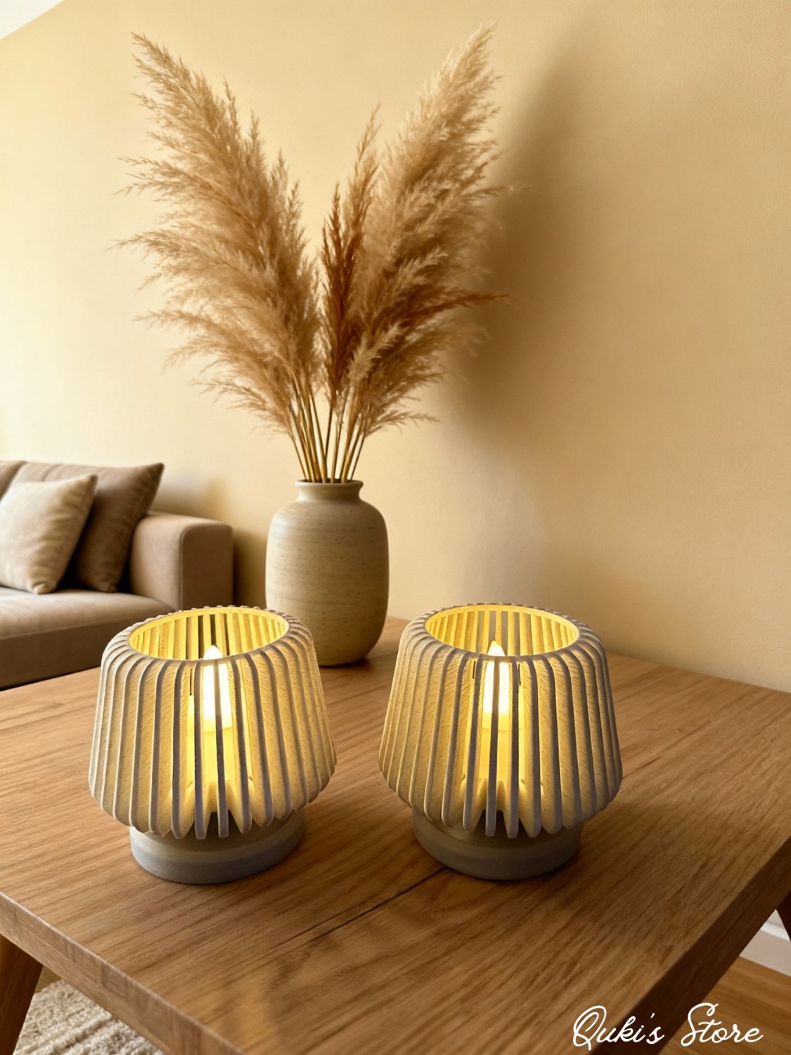 Dekoratif Led Mumluk, Tealight, Masaüstü Aydınlatma, 2 Adet, Tealight Dahil,