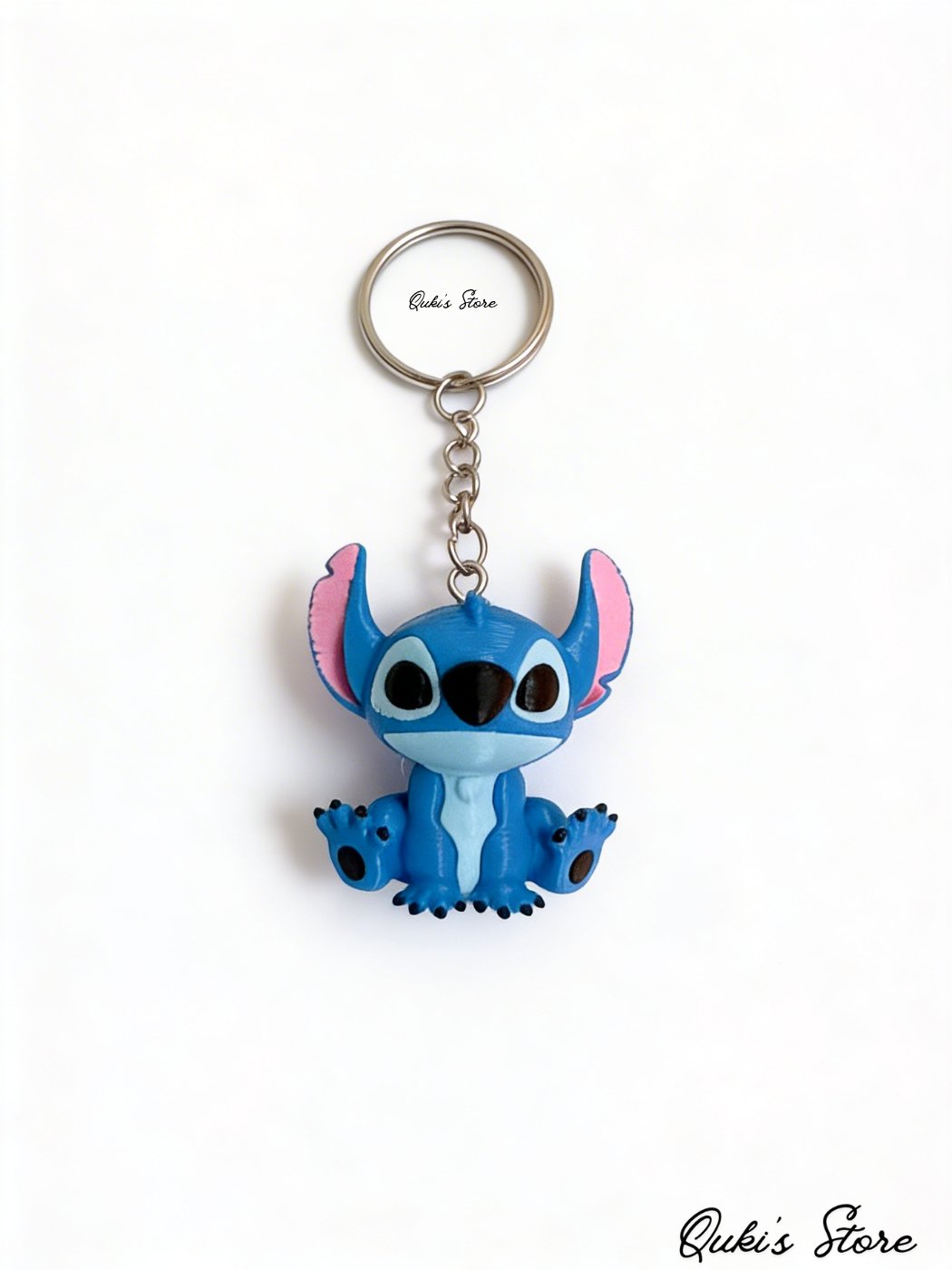Mavi Stitch, Dekoratif Anahtarlık ve Çantar Charmı, 1 Adet
