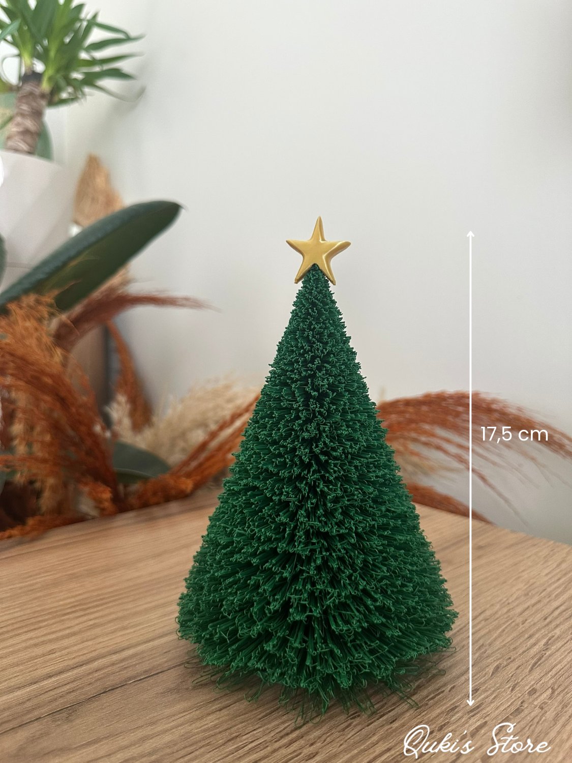 Sık Dokulu Yılbaşı Ağacı, 1 Adet, 17,5 Cm