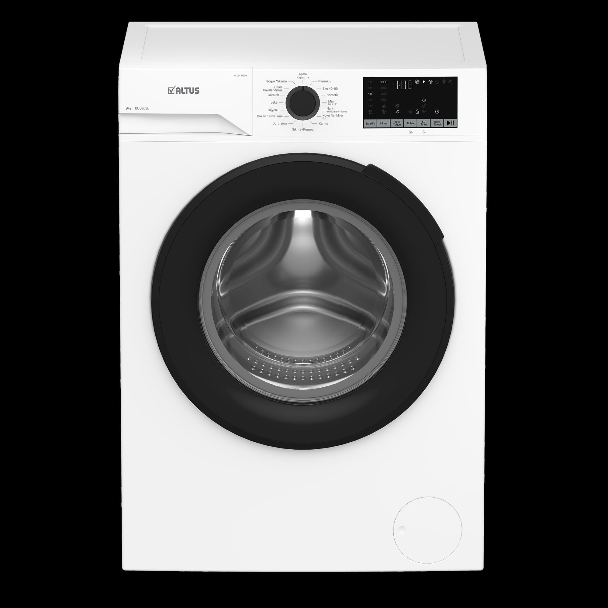 ALTUS ÇAMAŞIR MAKİNASI 9 KG AL CM 91050