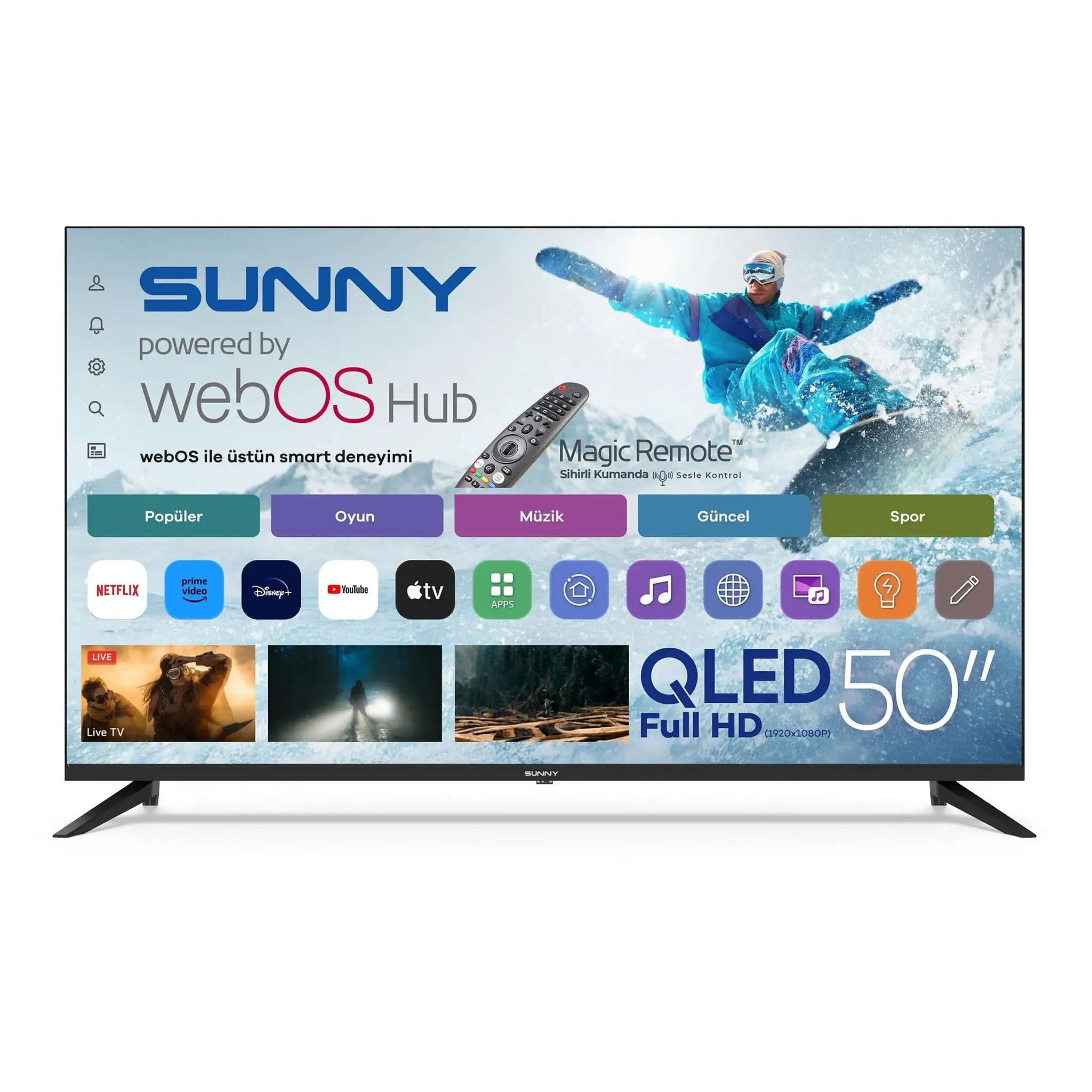 SUNNY TV SN50QUPRL-W02M 50