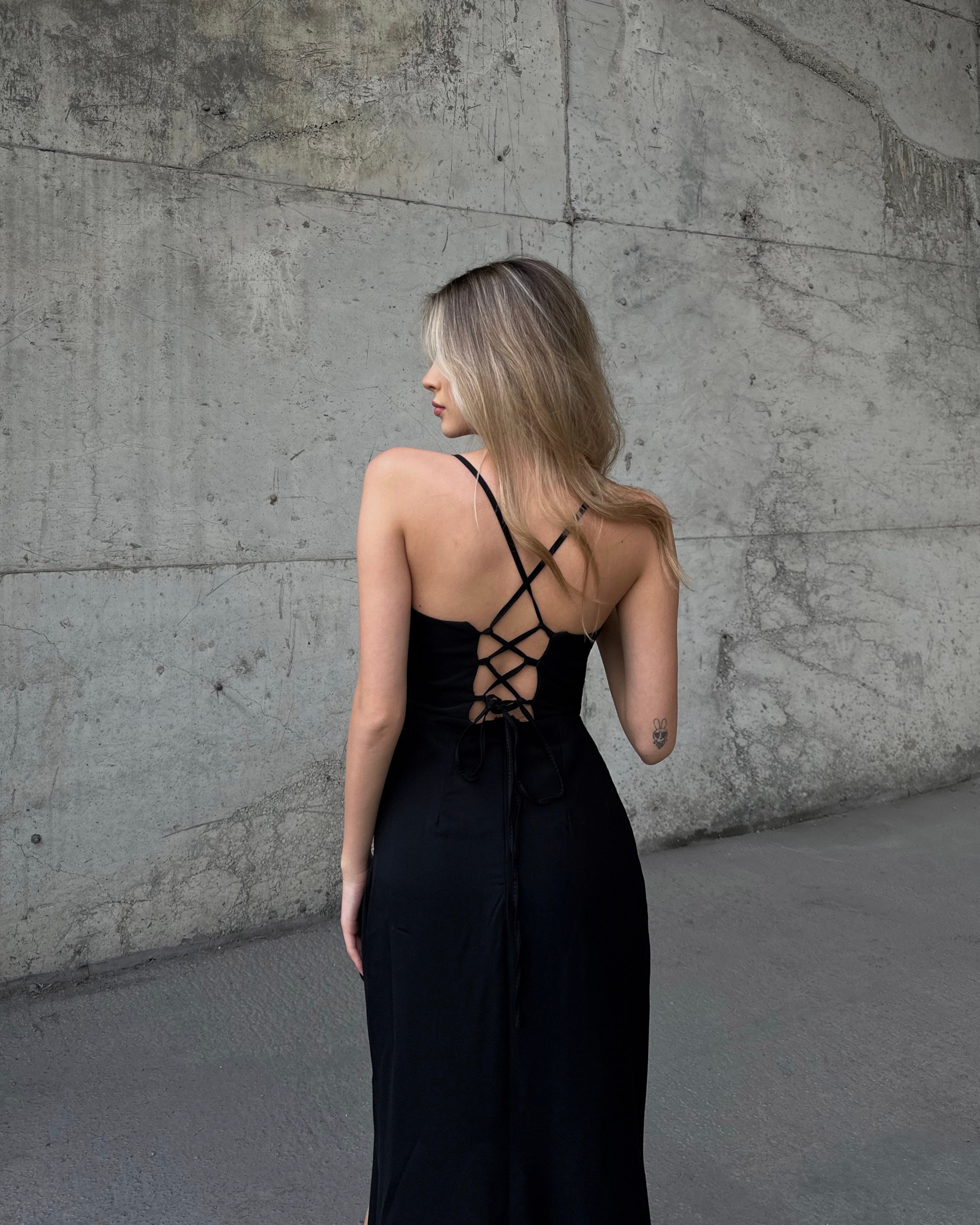 FİONCA BLACK ELBİSE