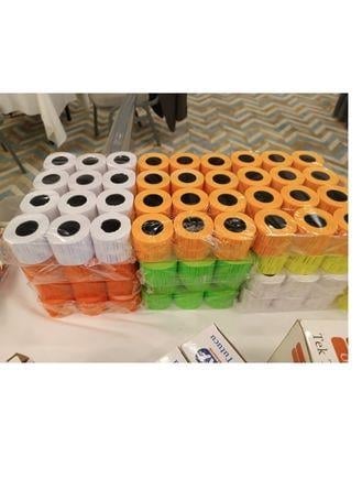MOTEX RENKLİ ETİKET 12X22 RULO 800 ADET