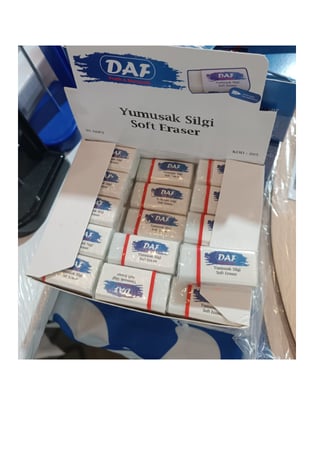 SİLGİ BEYAZ Yumuşak-PAKET 30 LU