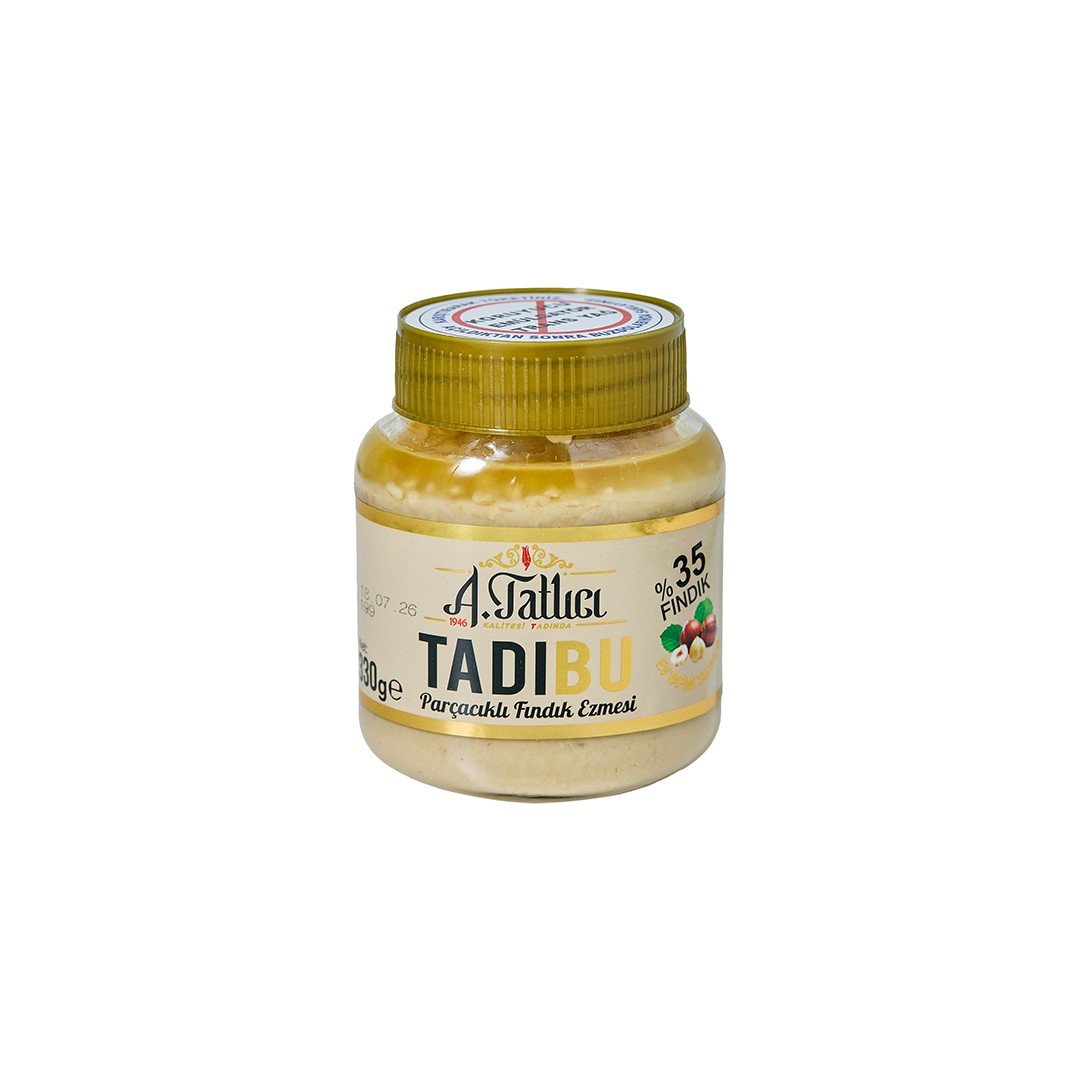 Abdurrahman Tatlıcı Tadıbu Parçacıklı Fındık Ezmesi 330 gr