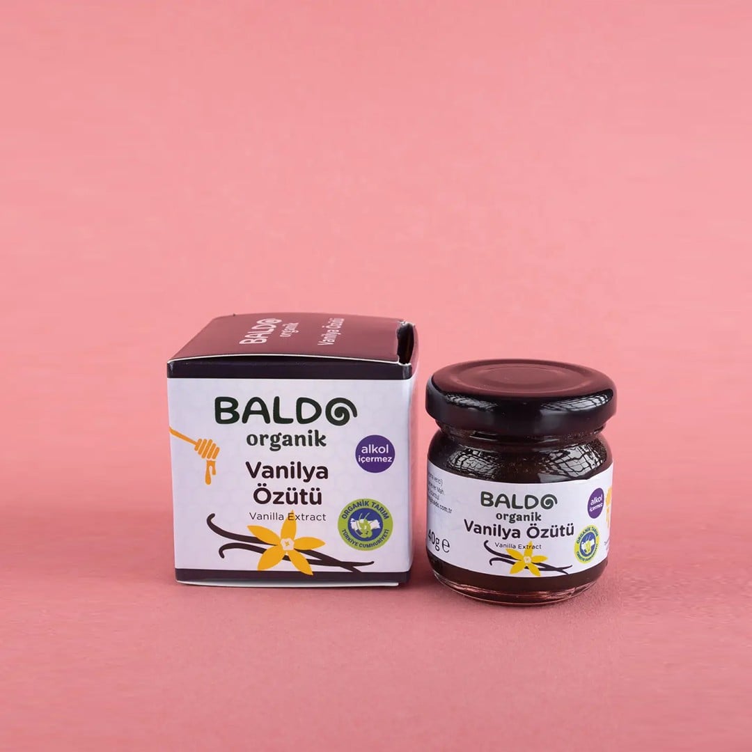 Baldo Organik Çubuk Vanilya Özütü 40 gr