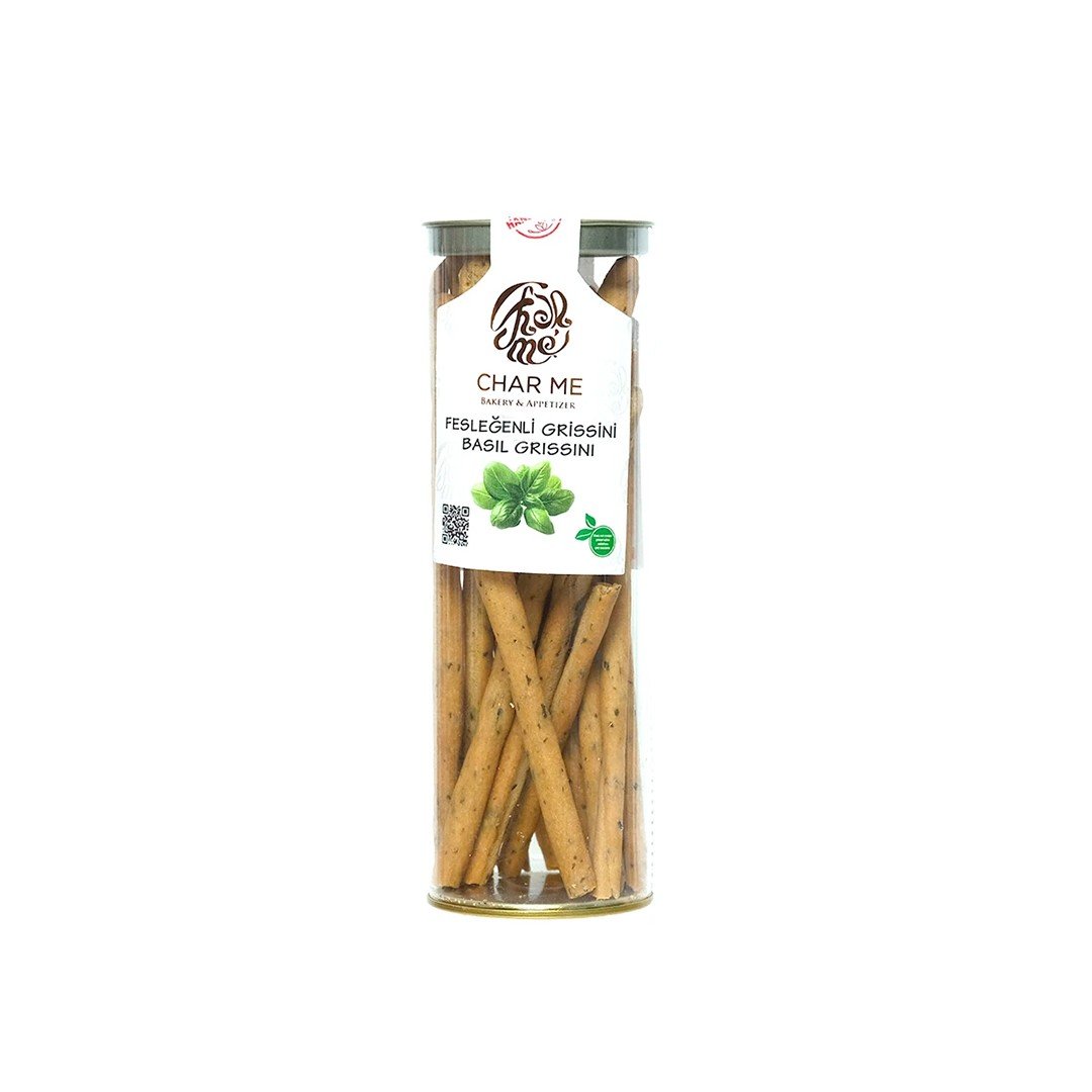 CharMe Fesleğenli İtalyan Grissini 100 gr