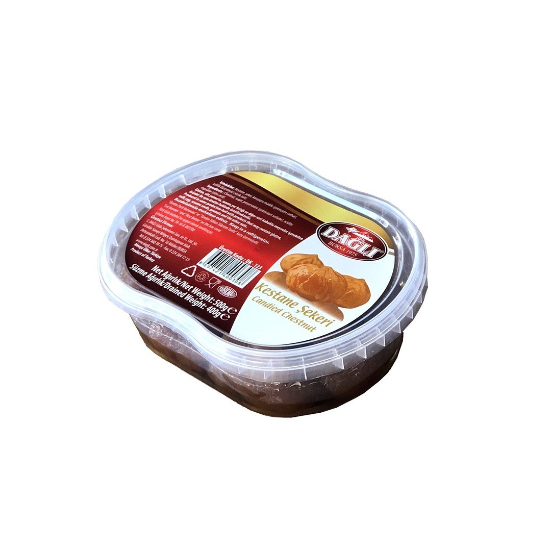 Dağlı Kestane Şekeri Plastik Kutu 500 gr
