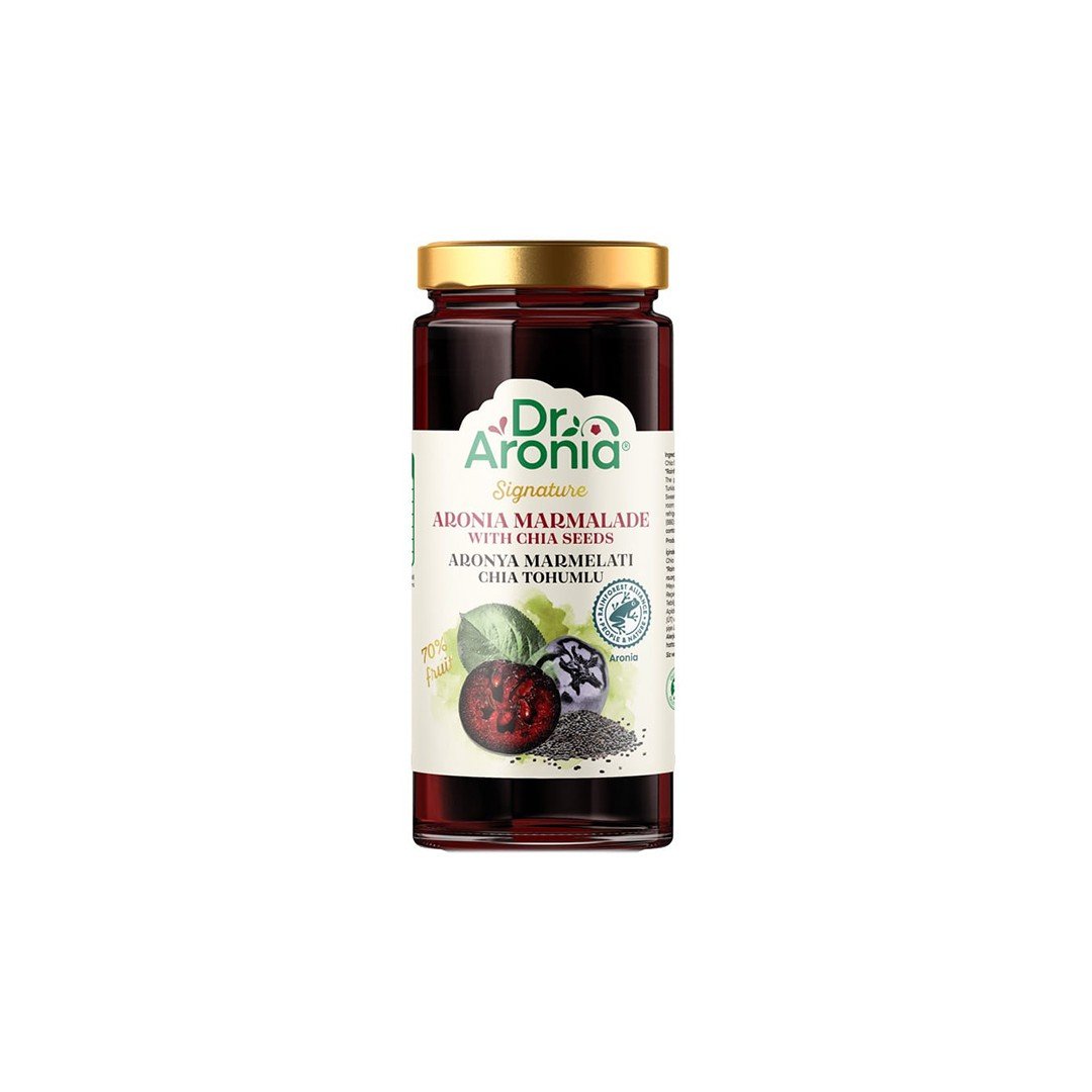 Dr. Aronia Chia Tohumlu Aronya Marmelatı 290 gr