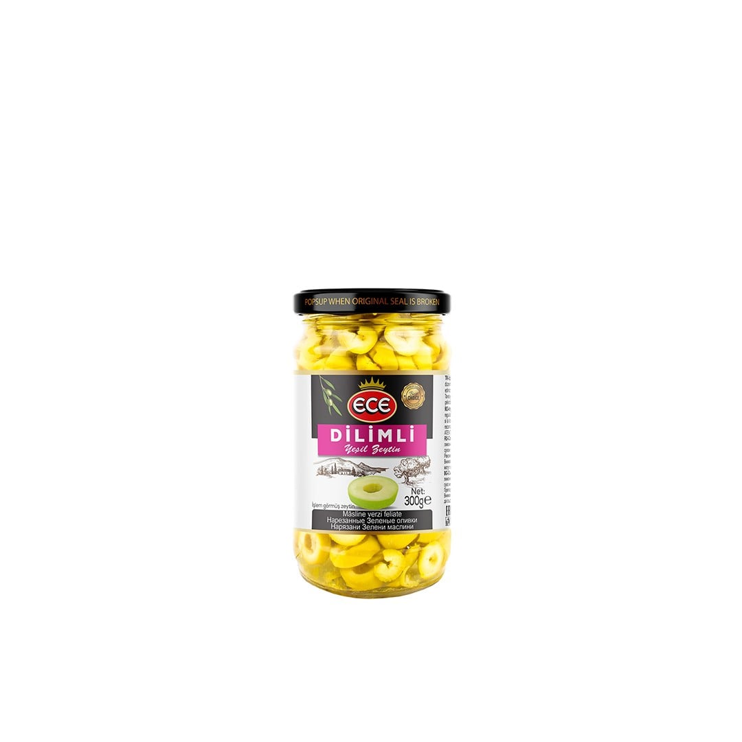 Ece Dilimli Yeşil Zeytin 130 gr