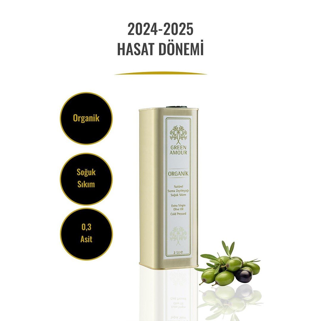 Green Amour Natürel Sızma Zeytinyağı 2 lt 