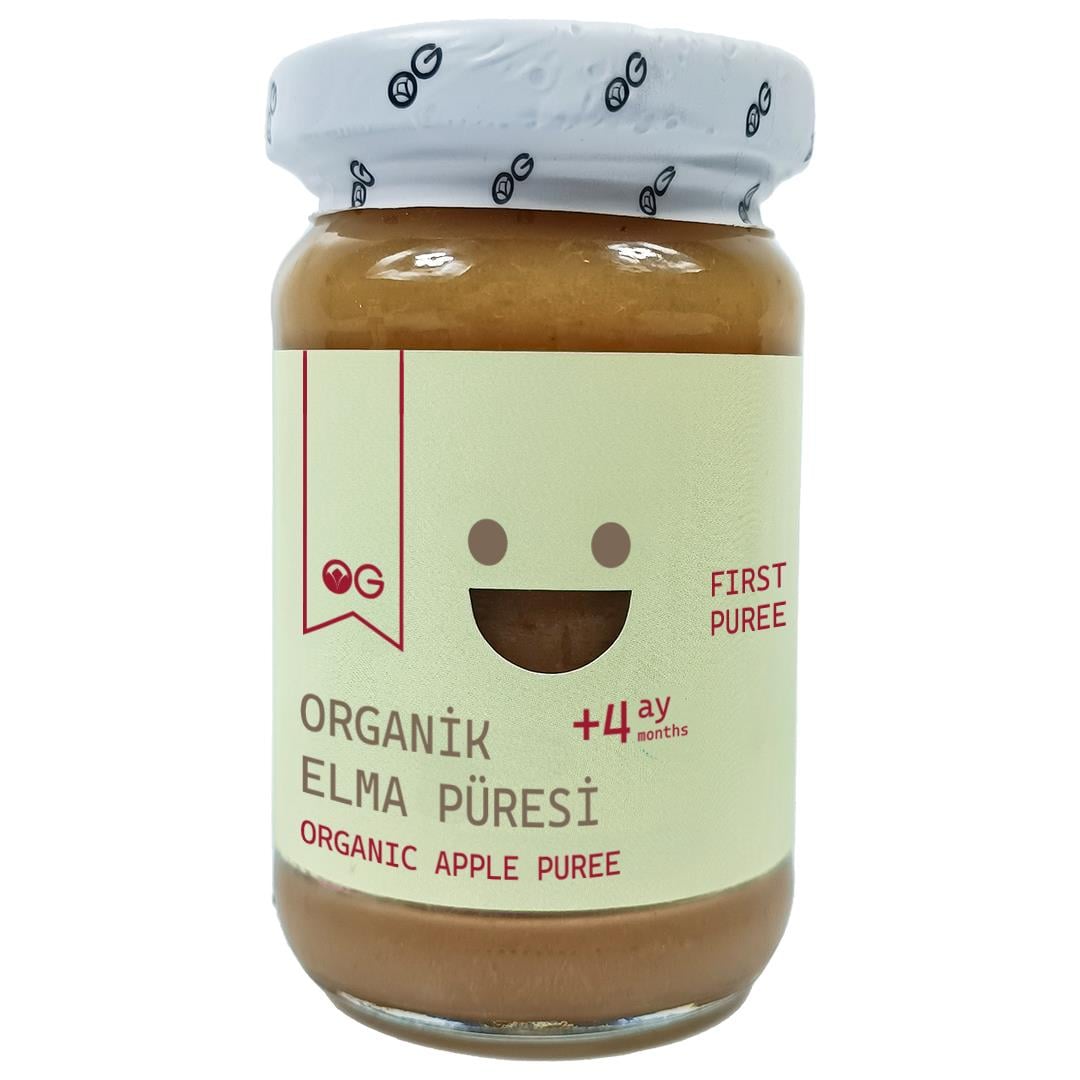 OG Organik Elma Püresi 100 Gr