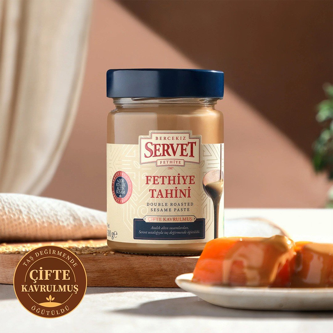 Servet Çifte Kavrulmuş Tahin 300 gr
