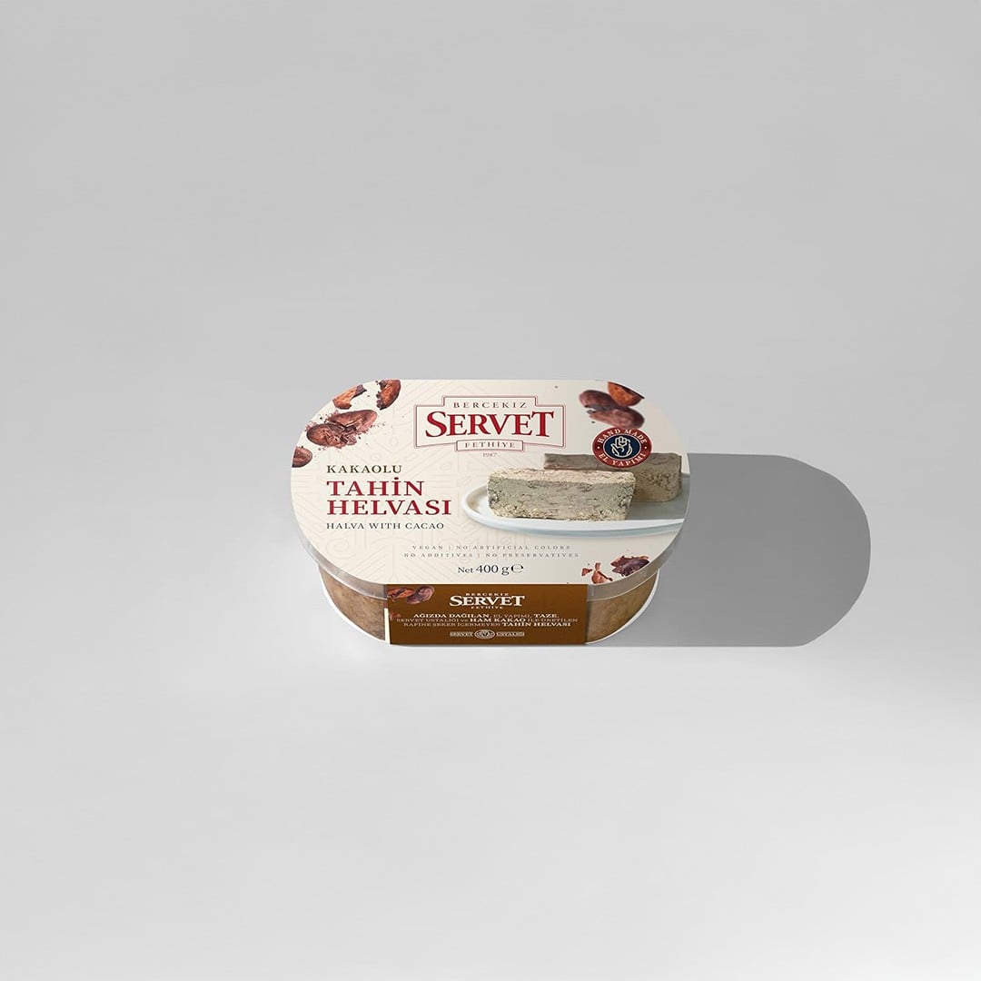 Servet Kakaolu Tahin Helvası 400 gr