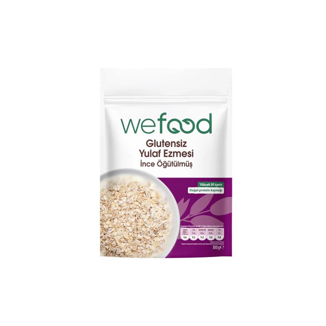 Wefood İnce Öğütülmüş Glutensiz Yulaf Ezmesi 300 gr