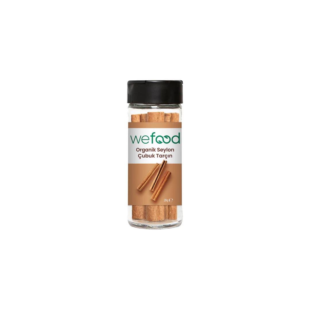 Wefood Organik Seylon Tarçın Çubuk 20 gr
