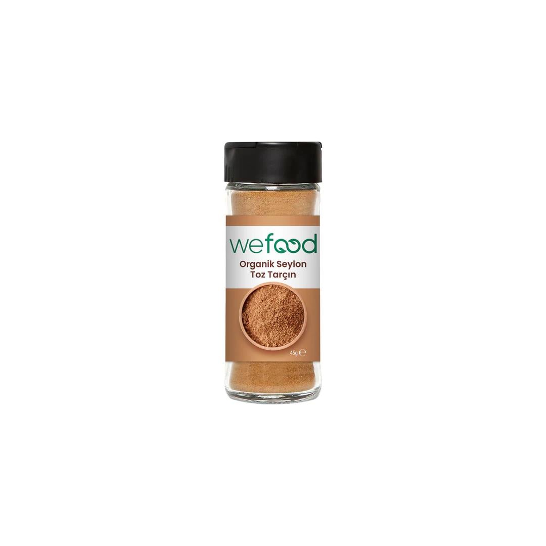Wefood Organik Seylon Tarçın Tozu 45 gr