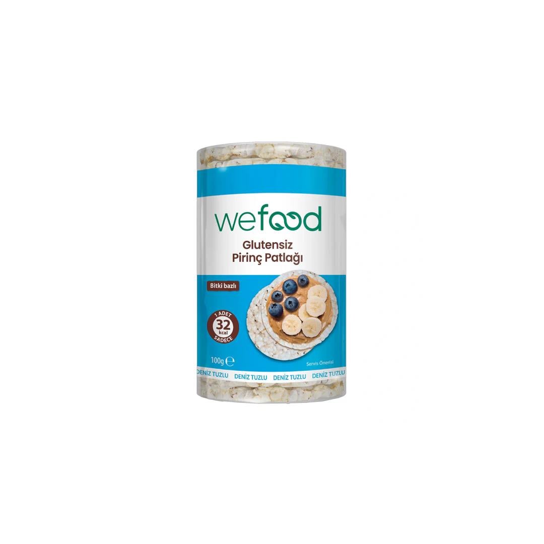 Wefood Pirinç Patlağı 100 gr