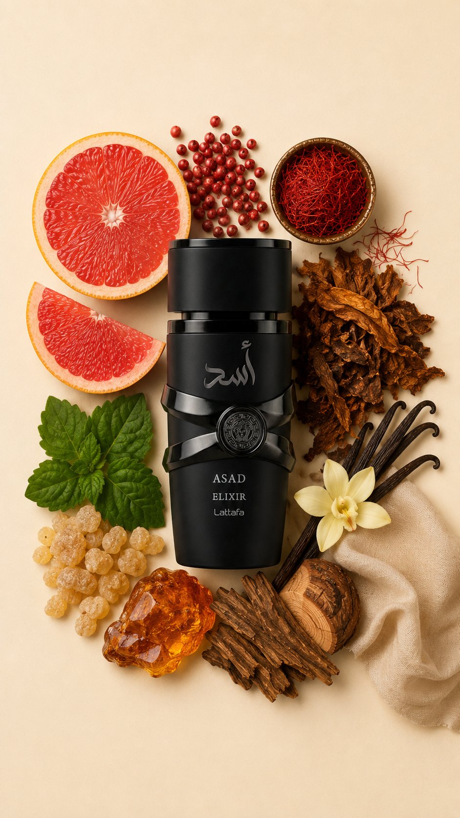 Lattafa Asad Elixir Eau De Parfüm 100 ml