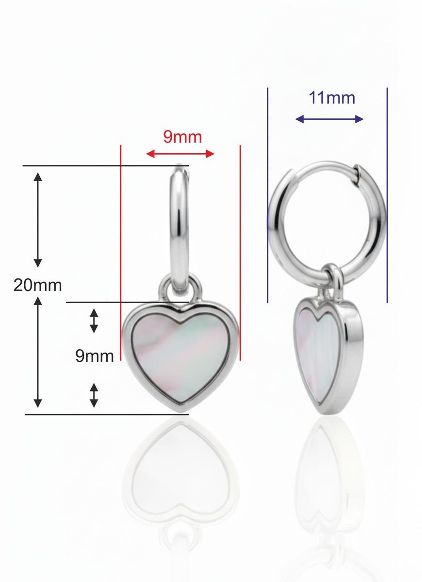 Gümüş 3'lü Charm Küpe
