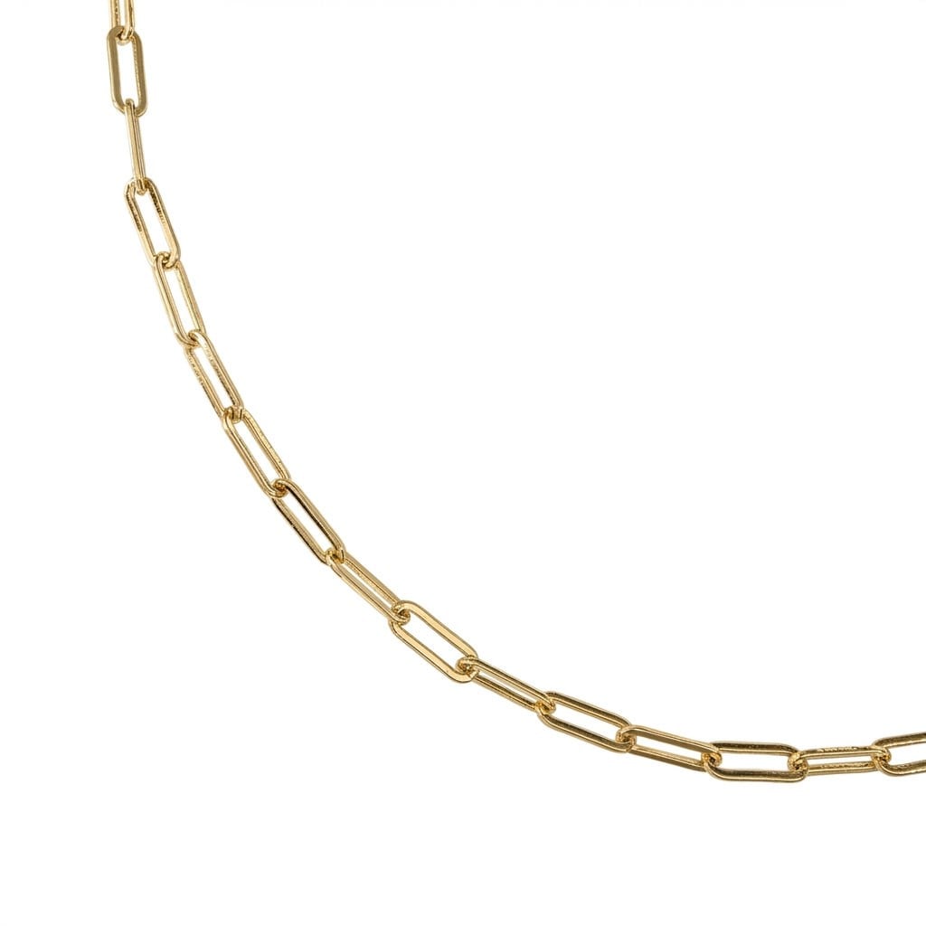 Ataç Zincir Kolye  - 14k Altın Kaplama - 60 cm