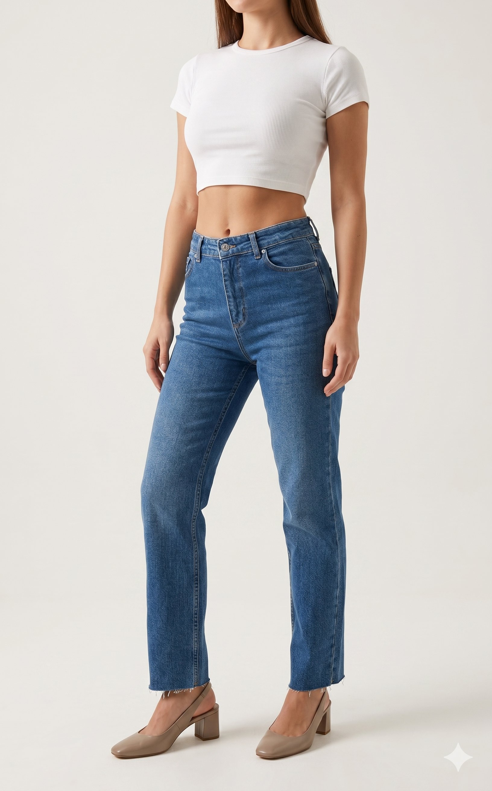 OLIVE-520 BOY FIT JEAN MAVİ