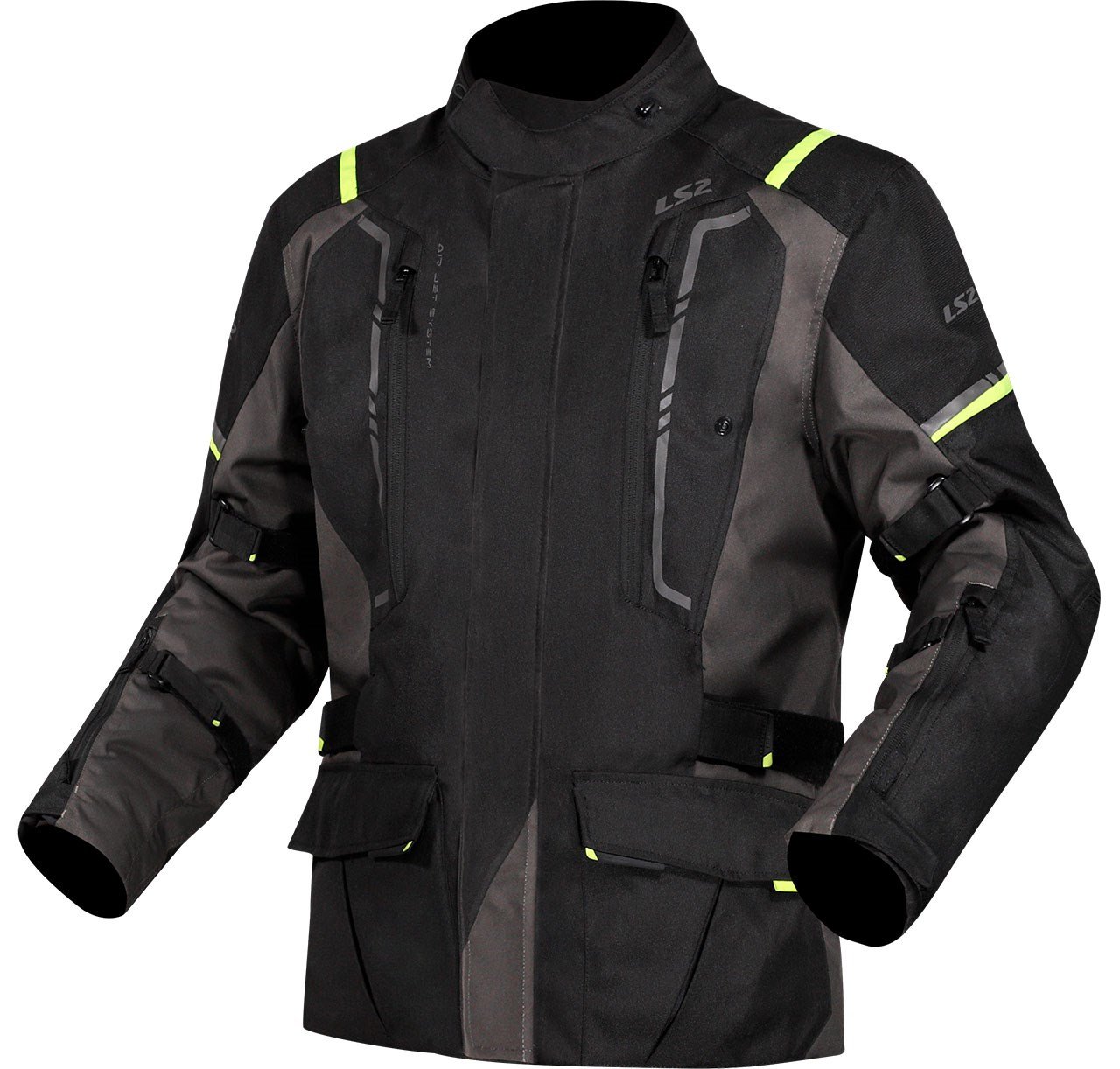 LS2 Narvik Mont Gri Siyah Sarı | 3 Mevsim Korumalı AALs2 Narvik Mont Gri Siyah Sarı