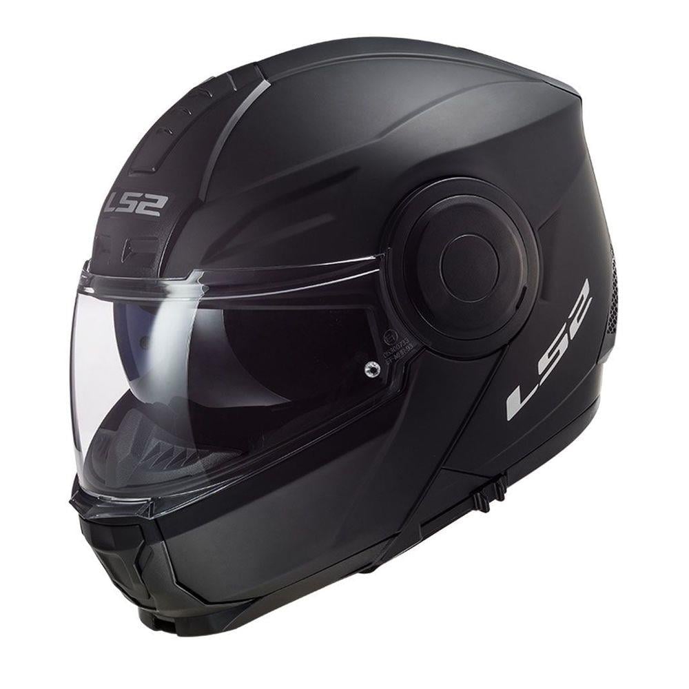 Ls2 Scope Mat Siyah Çene Açılır Motosiklet Kaskı