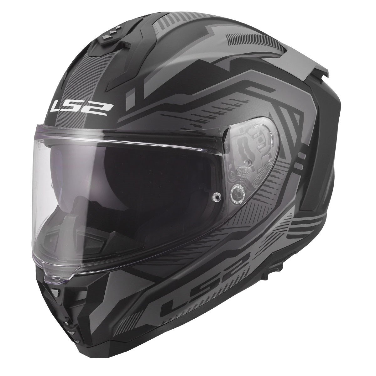 LS2 Challenger 2 Dravix Mat Gri Kask | ECE 22.06 HPFCLS2 Challenger 2 Dravix Mat Gri Kask