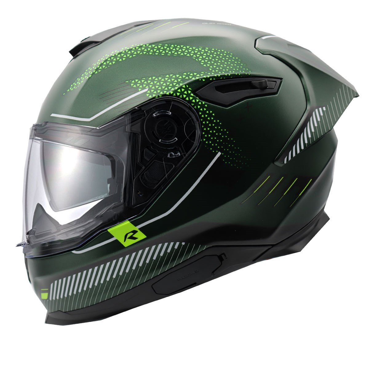 Nexx Y.100R Baron Mat Yeşil Kask | ECE 22.06 PolifusionNexx Y.100R Baron Mat Yeşil Kask