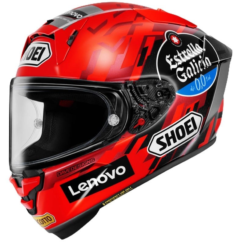 Shoei X-Spirit Pro Marquez 9 TC-1 Kask | FIM ECE 22.06Shoei X-Spirit Pro Marquez 9 TC-1 Kask