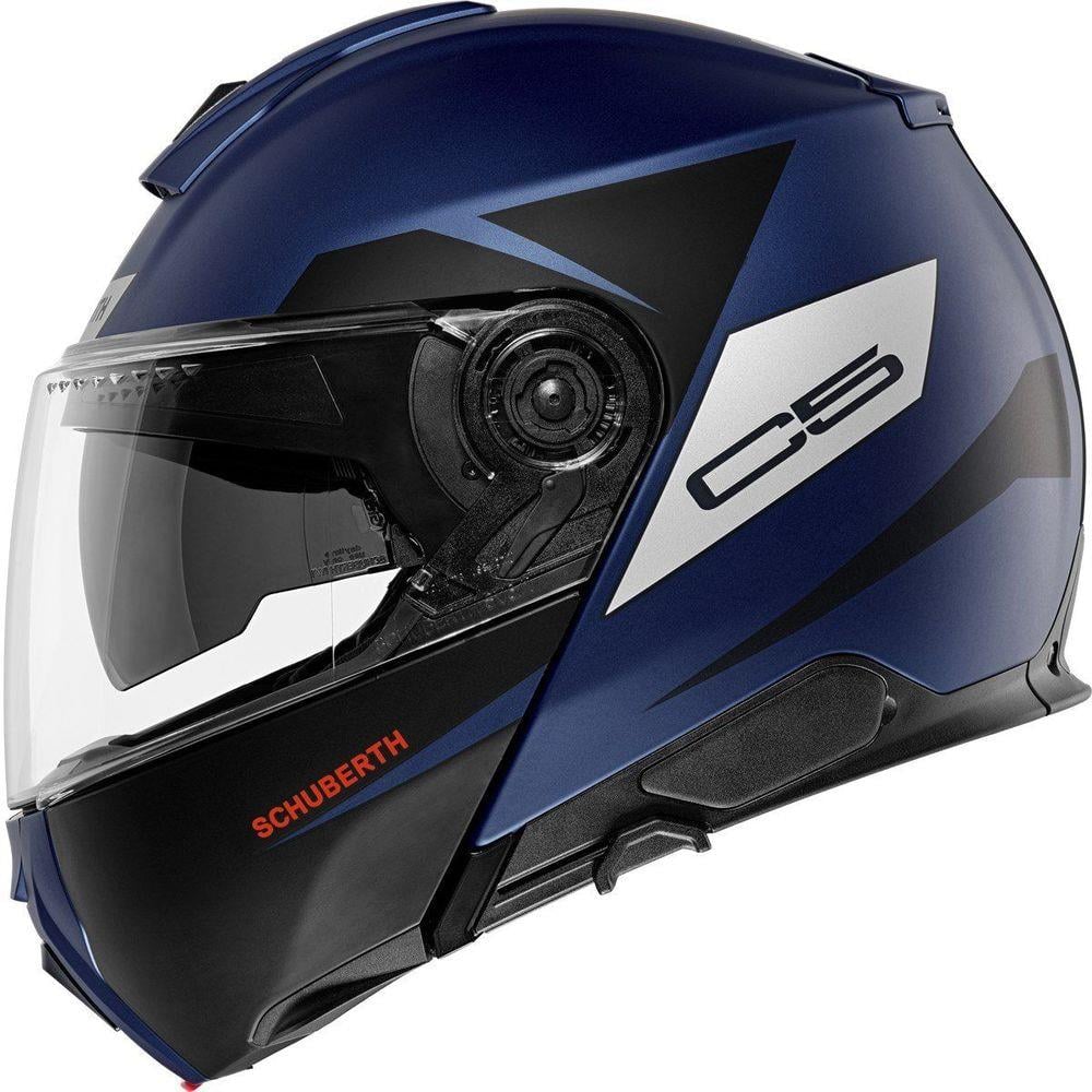 Schuberth C5 Çene Açılır Motosiklet Kaskı Eclpıse Blue