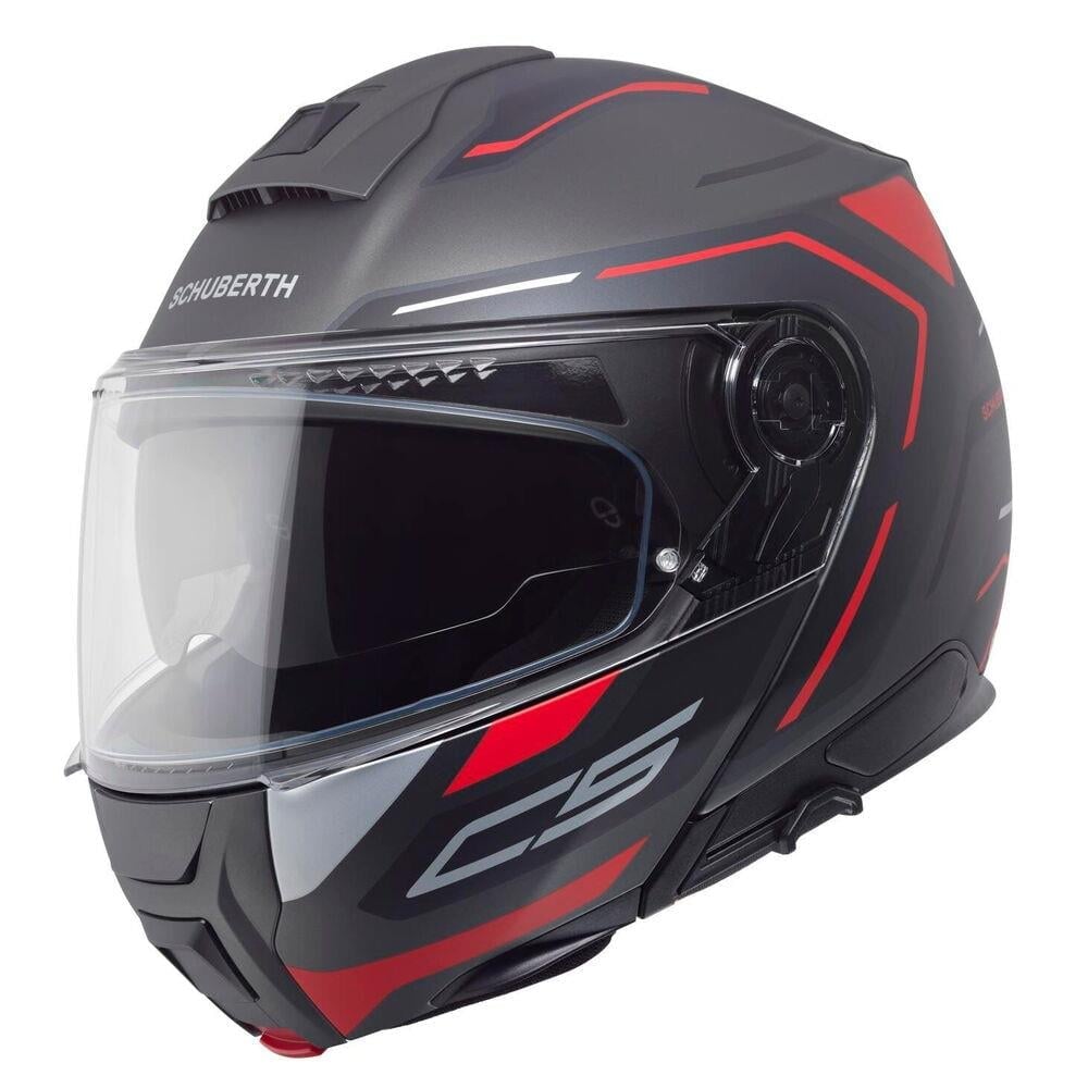 Schuberth C5 Omega Antrasit Çene Açılır Motosiklet Kaskı