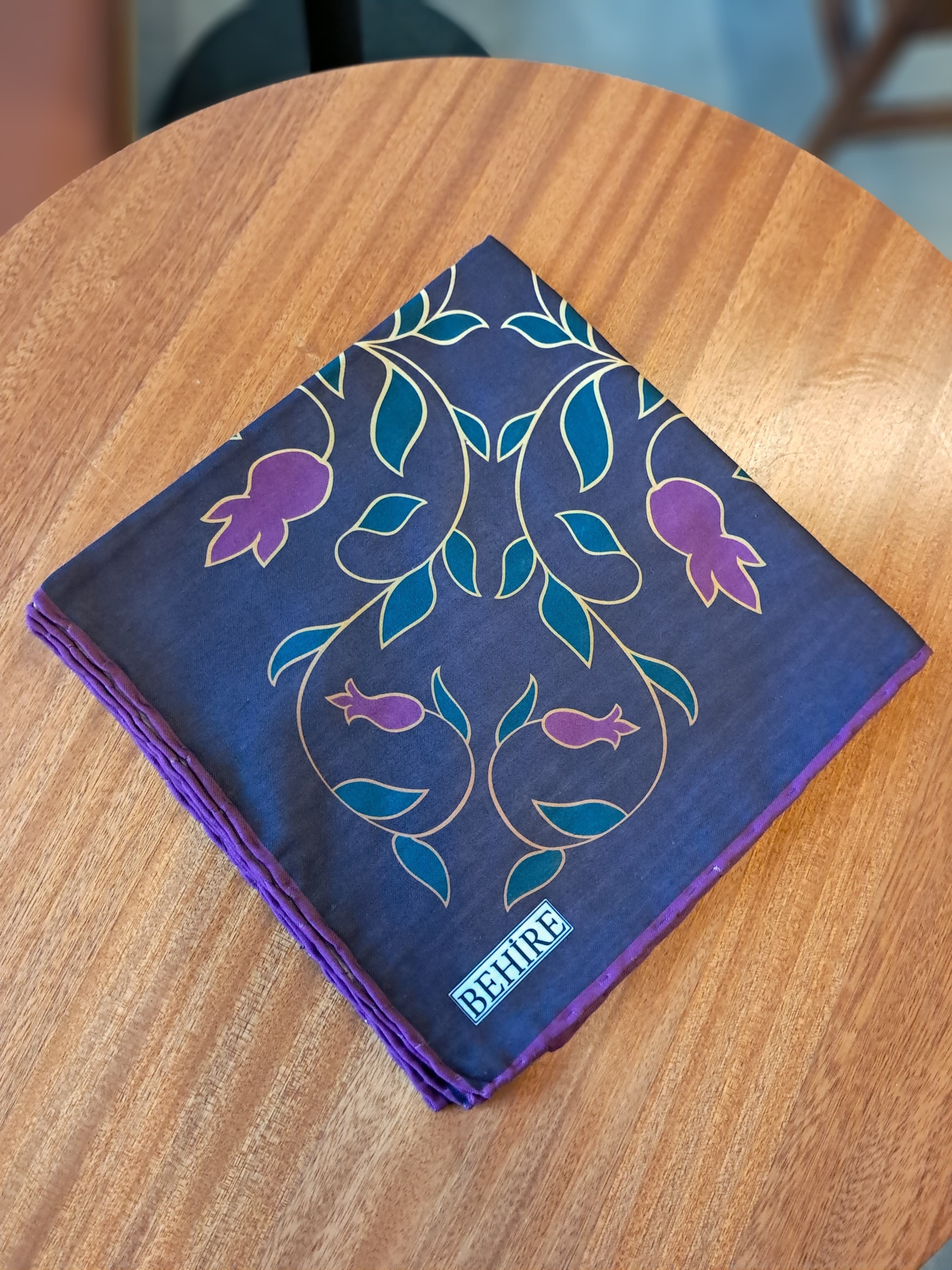 Ahsen Desen Pamuklu Soft Eşarp-Mor