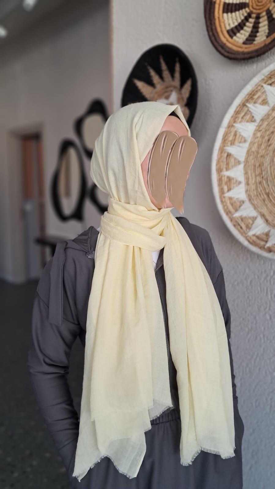Aya Relax Şal-Butter Yellow