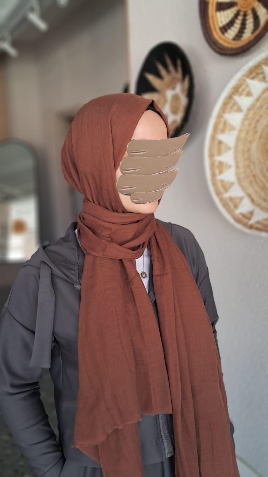 Aya Relax Şal-Çikolata Kahve