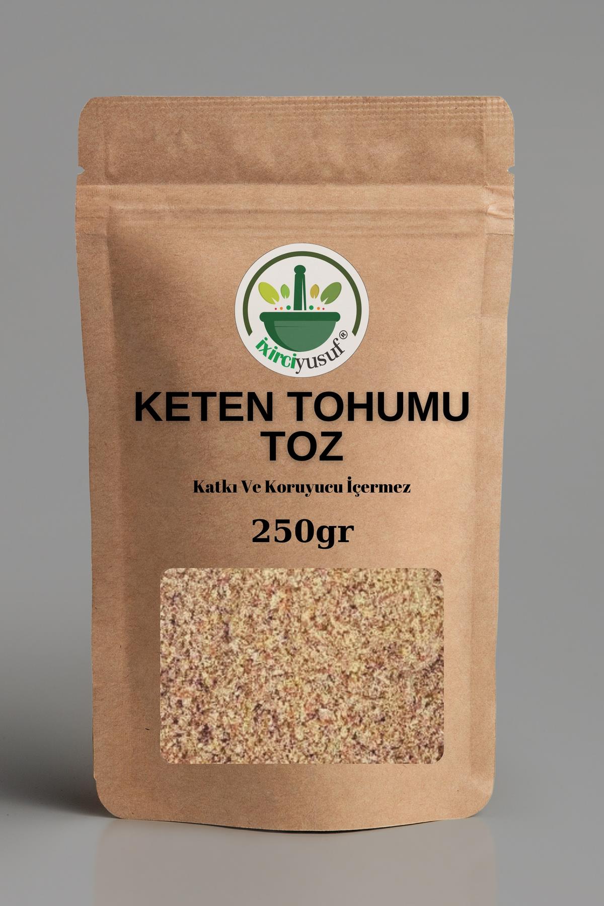 Keten Tohumu Toz Öğütülmüş (Doğal ve Katkısız) 250gr