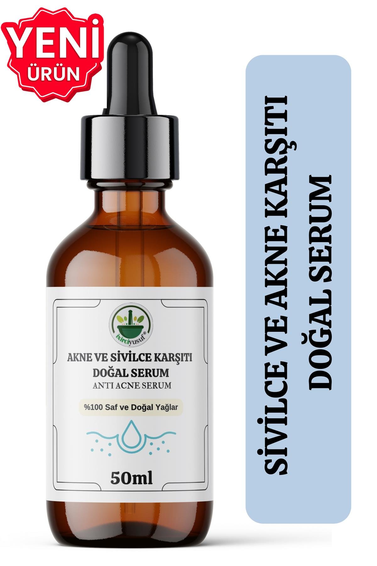 Sivilce ve Akne Karşıtı %100 Doğal Serum 50 ml