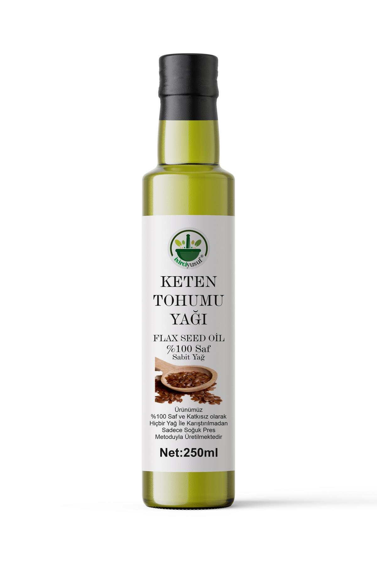 Soğuk Sıkım Keten Tohumu Yağı (Saf ve Doğal) 250ml /ketentohumu