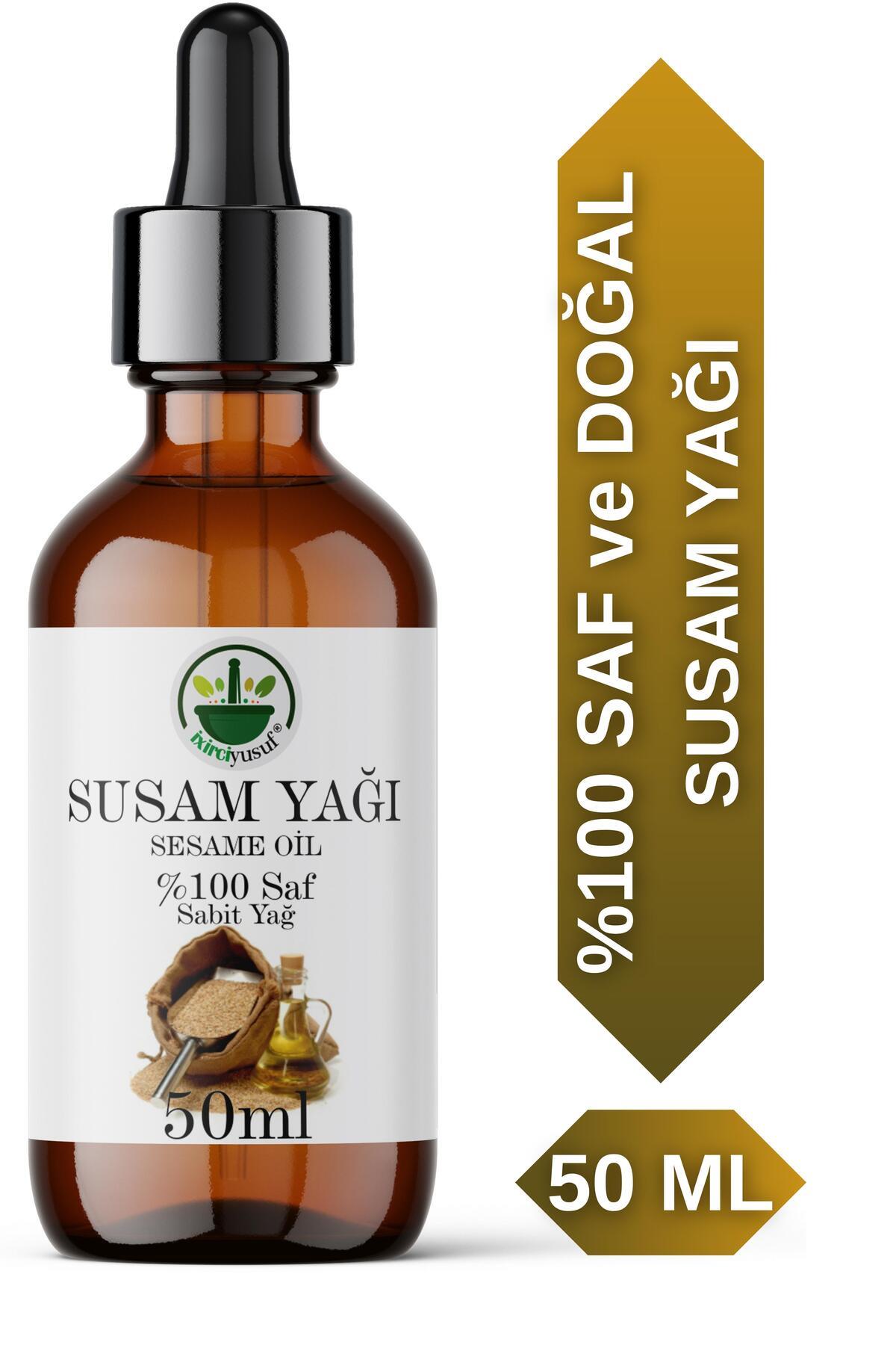 Soğuk Sıkım Susam Yağı %100 Saf Ve Doğal (50ML)