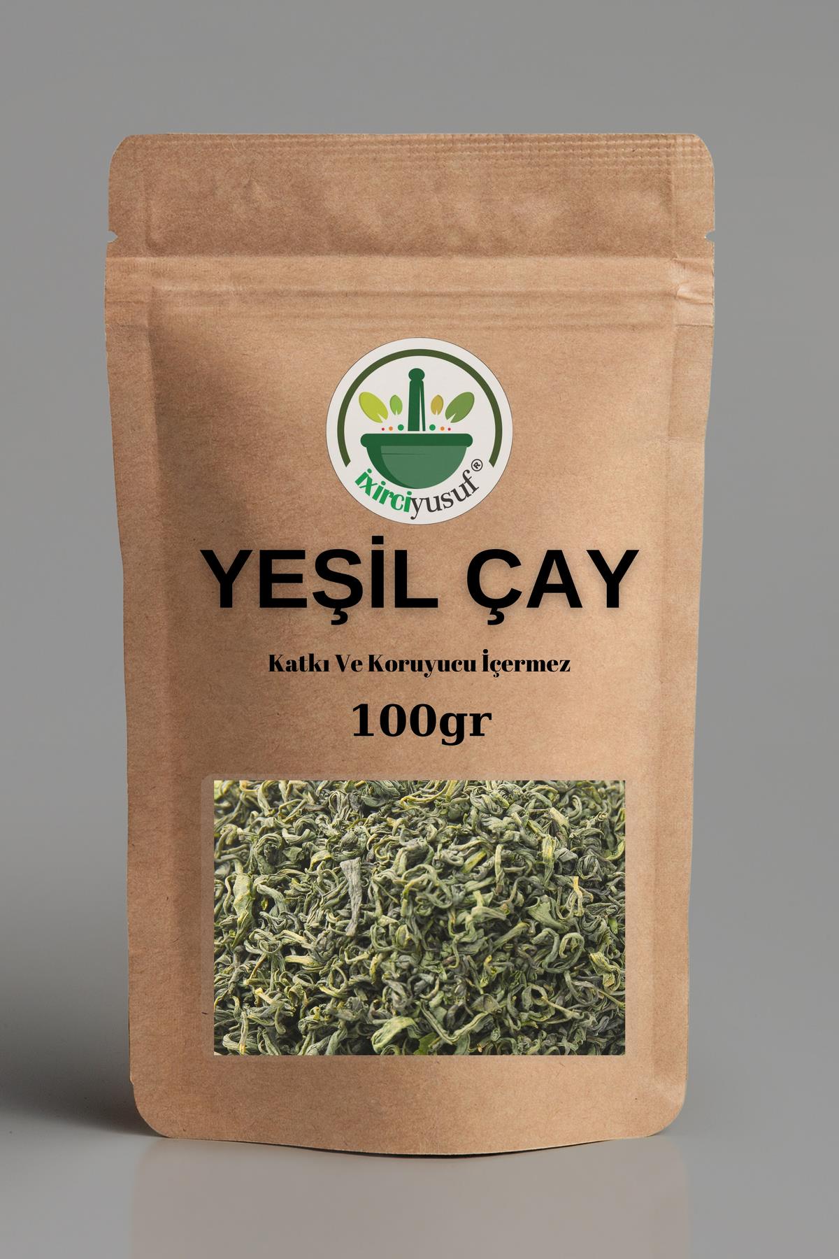 Yeşil Çay (DOĞAL KURUTULMUŞ, ELENMİŞ) 100 gr / Yeşilçay